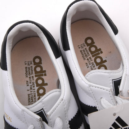 NOS 1998 Adidas Universal Sneakers Gr. 41 1/3 - Weiß/Schwarz