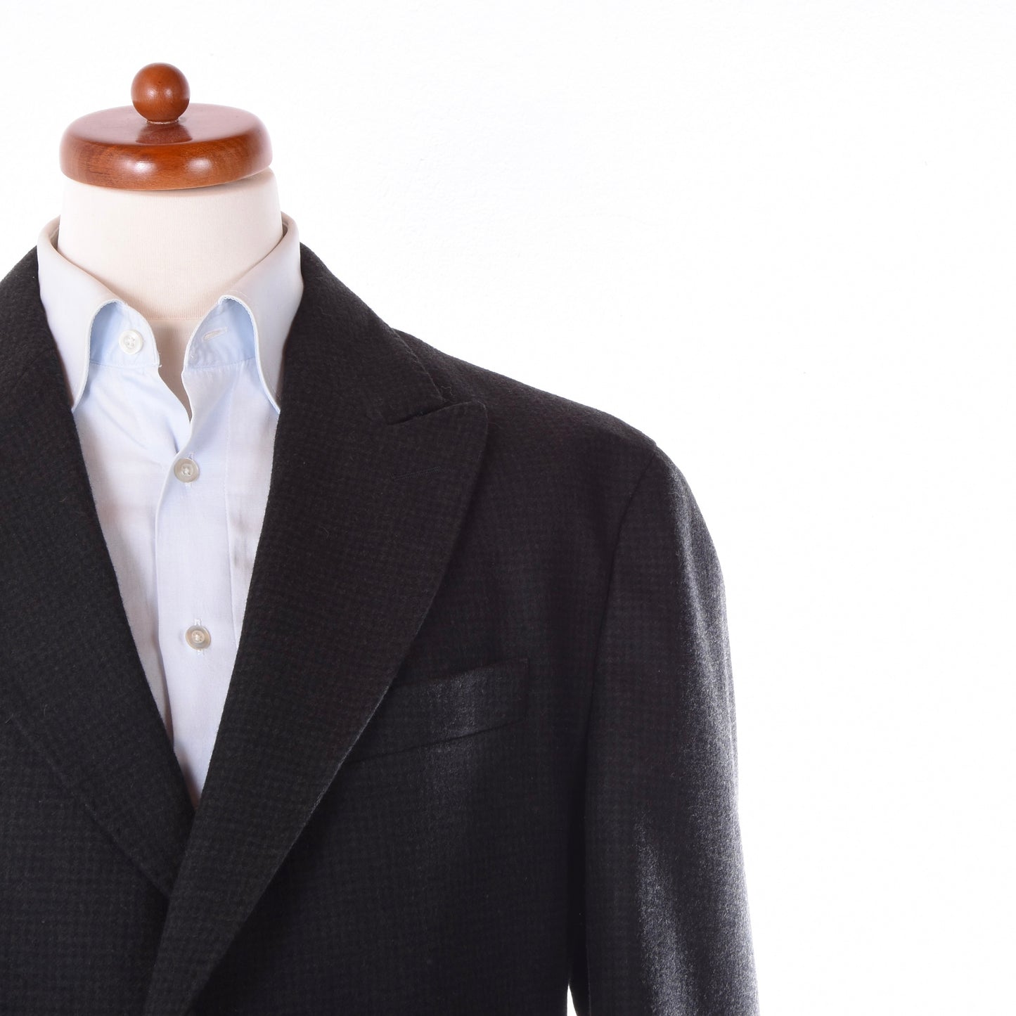 Massimo Dutti Wollmantel Größe 54 ca. 59,5cm - Karo