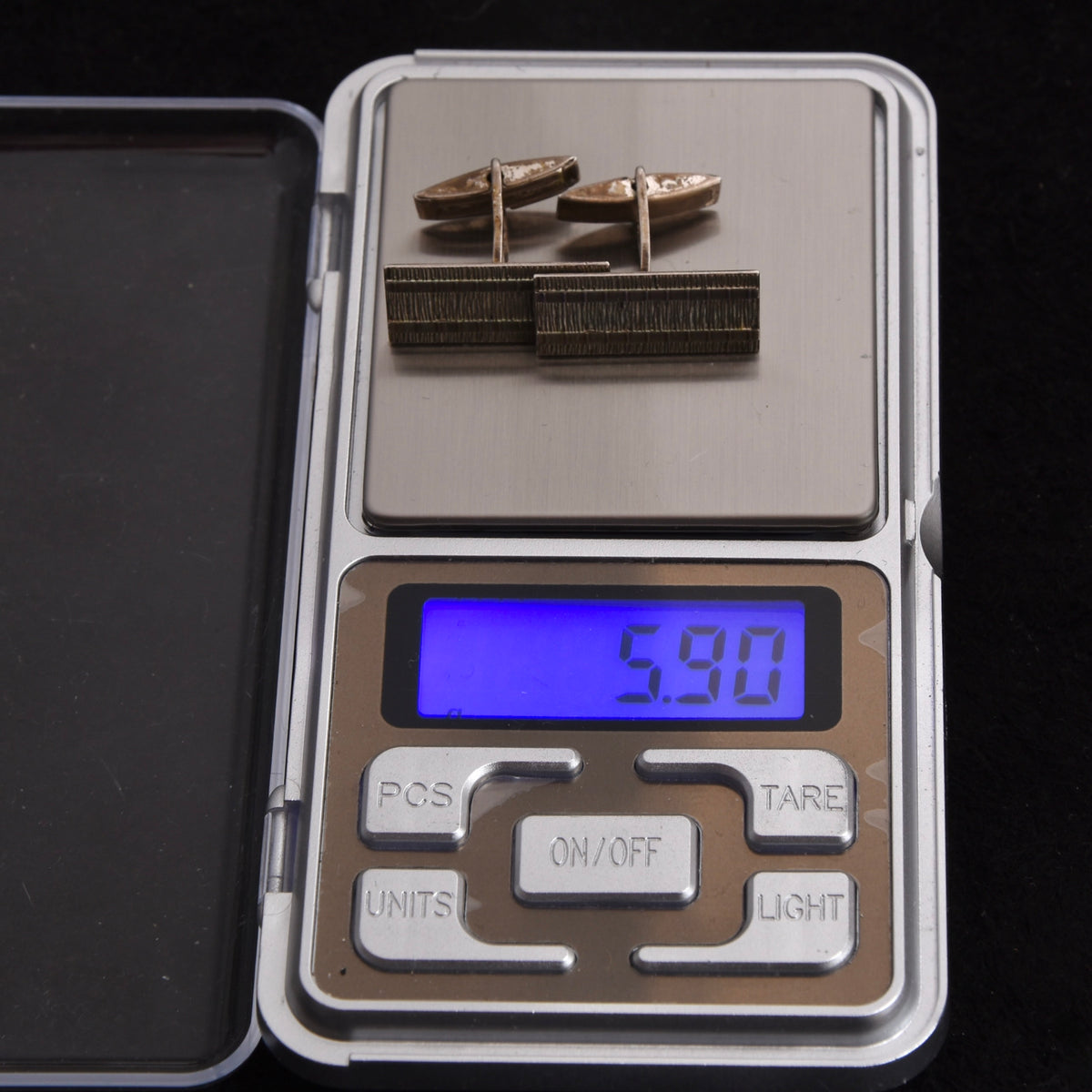 Vintage Hermann Mürle .835 Silver Cufflinks