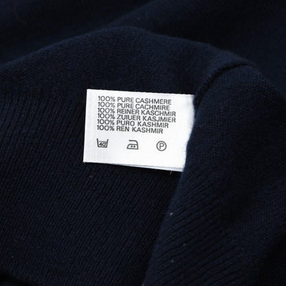 Peter Scott 100% Cashmere Sweater Size UK40 Chest ca. 56.5cm - Navy Blue