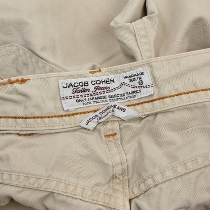 Jacob Cohën Jeans Cotton-Hemp Shorts Size 35 - Beige