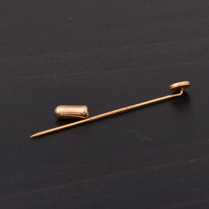 Europäischen Weinritterschaft / Ordo Equestris Vini Europae (OEVE) 585 Gold Anstecknadel