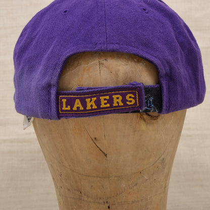 Vintae Lee Sport 1990er Los Angeles Lakers Cap - Lila