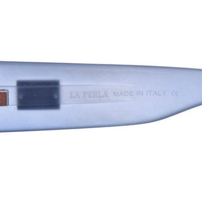 La Perla Vintage Y2K Shield Sonnenbrille Mod. SPE 052 68 - Blau