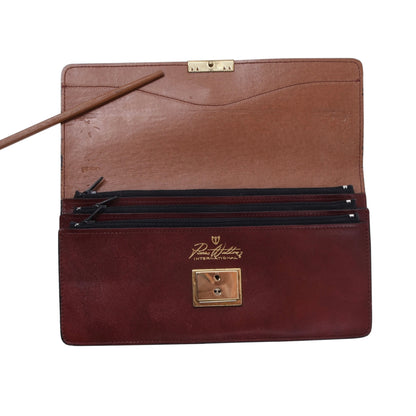 Pierre Waldon Leather Travel Wallet/Organizer