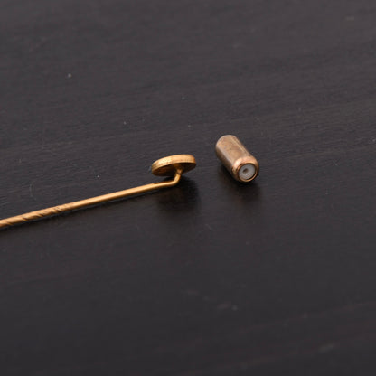 Europäischen Weinritterschaft / Ordo Equestris Vini Europae (OEVE) 585 Gold Anstecknadel