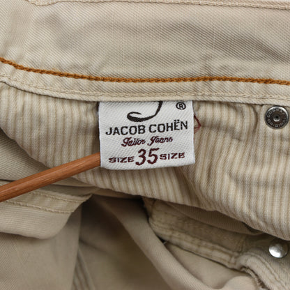 Jacob Cohën Jeans Cotton-Hemp Shorts Size 35 - Beige