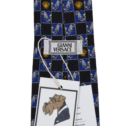 Vintage Gianni Versace Medusa Silk Tie