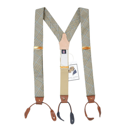 Albert Thurston Wool Braces/Suspenders - Prince of Wales