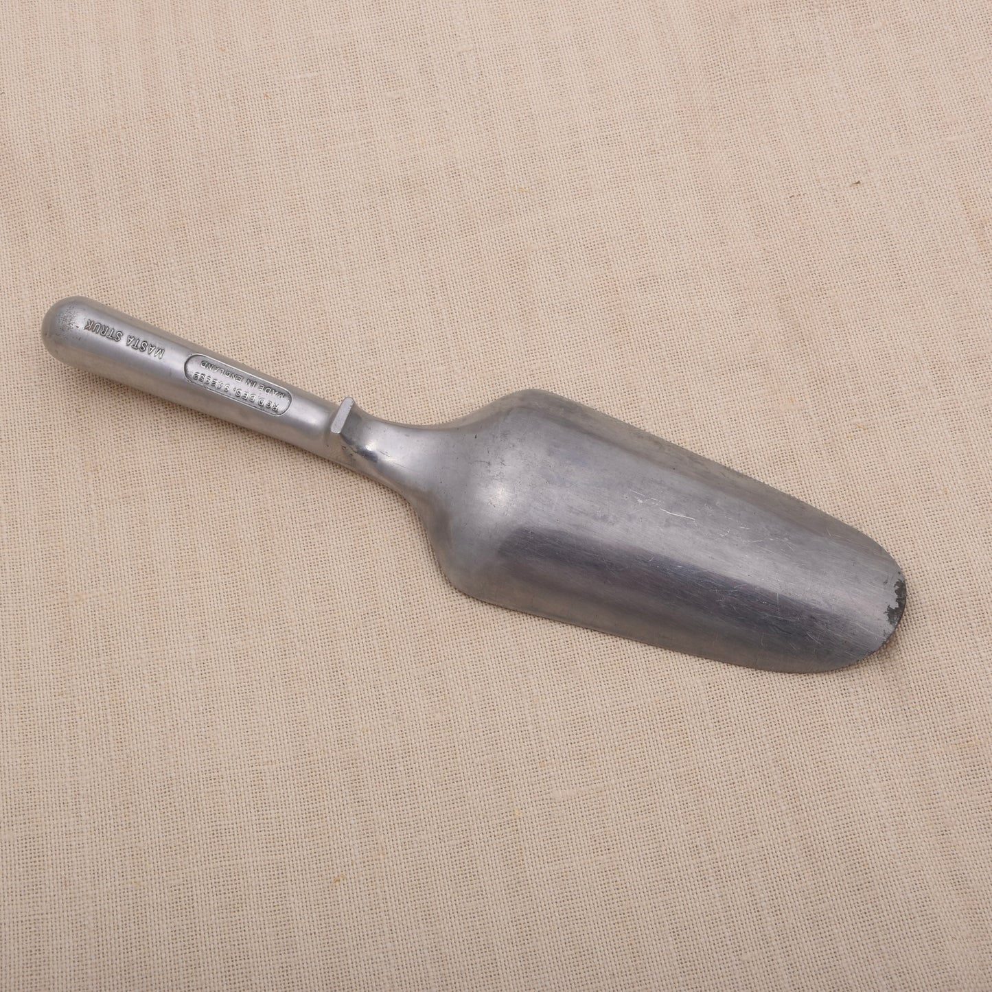 Vintage Masta Struk Garten-Schaufel aus Aluminium – Made in England
