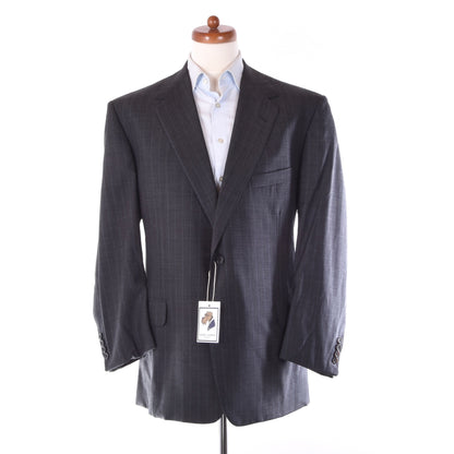 Oxxford Clothes 100% Wool Super 100s Suit Chest ca. 60cm - Grey