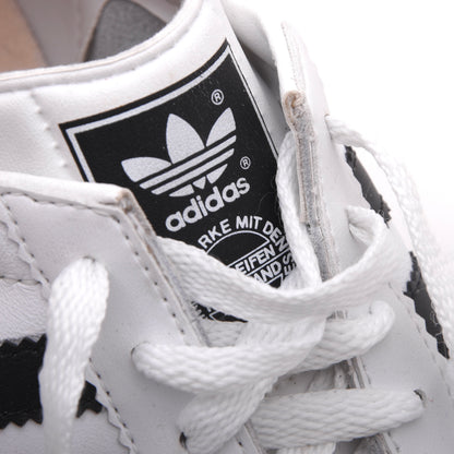 NOS 1998 Adidas Universal Sneakers Gr. 41 1/3 - Weiß/Schwarz