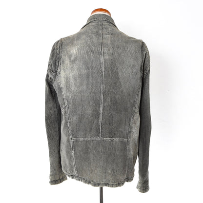 Giorgio Brato Leather Jacket Size 54