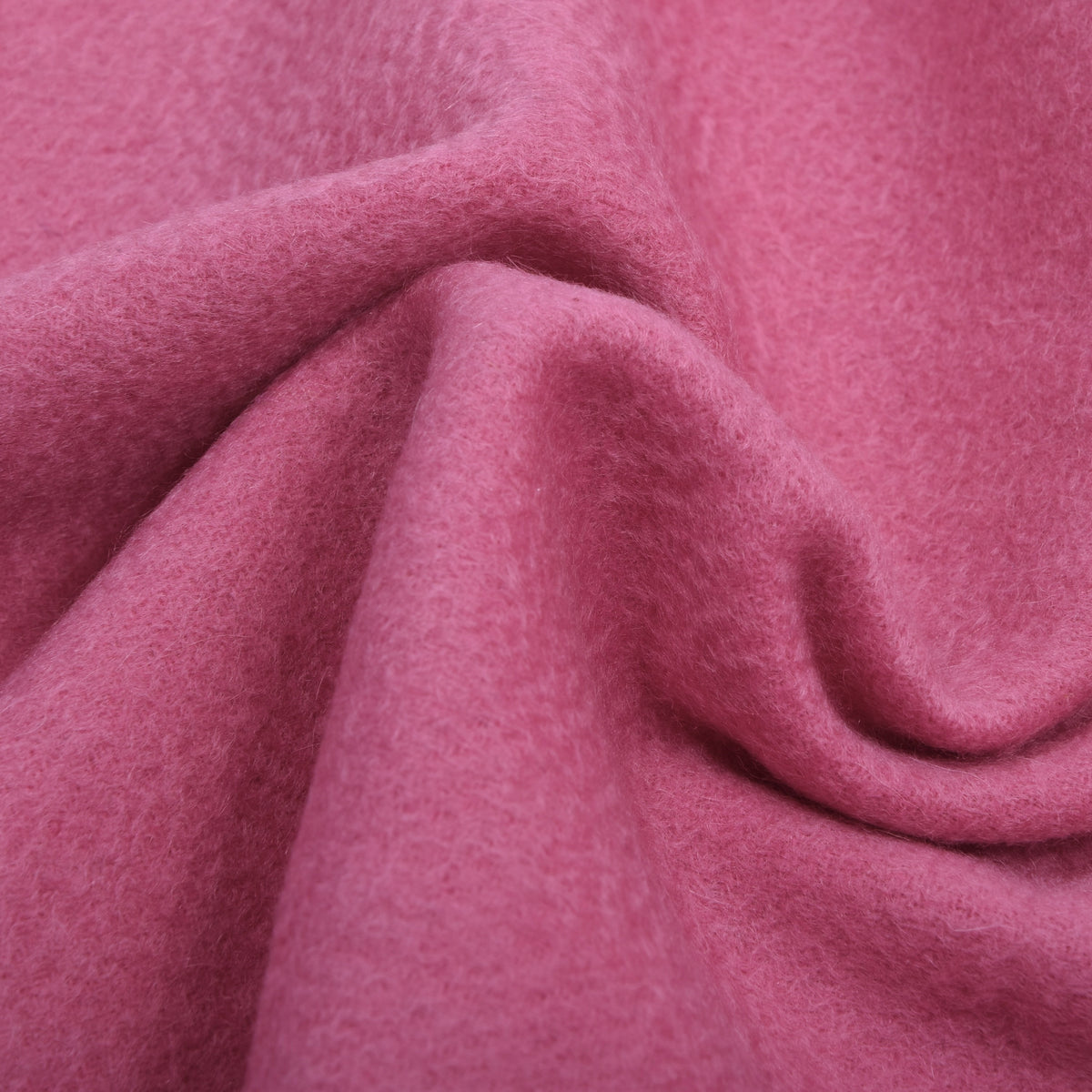 Flauschiger 100% Kaschmir Schal ca. 164cm - Kaugummirosa
