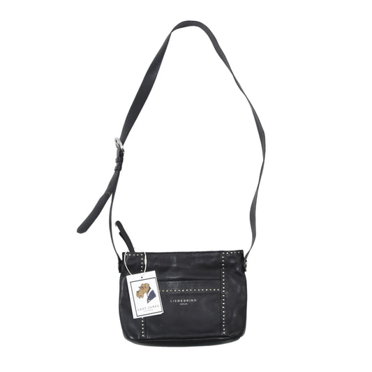 Liebeskind Small Cross Body Leather Bag/Purse - Black