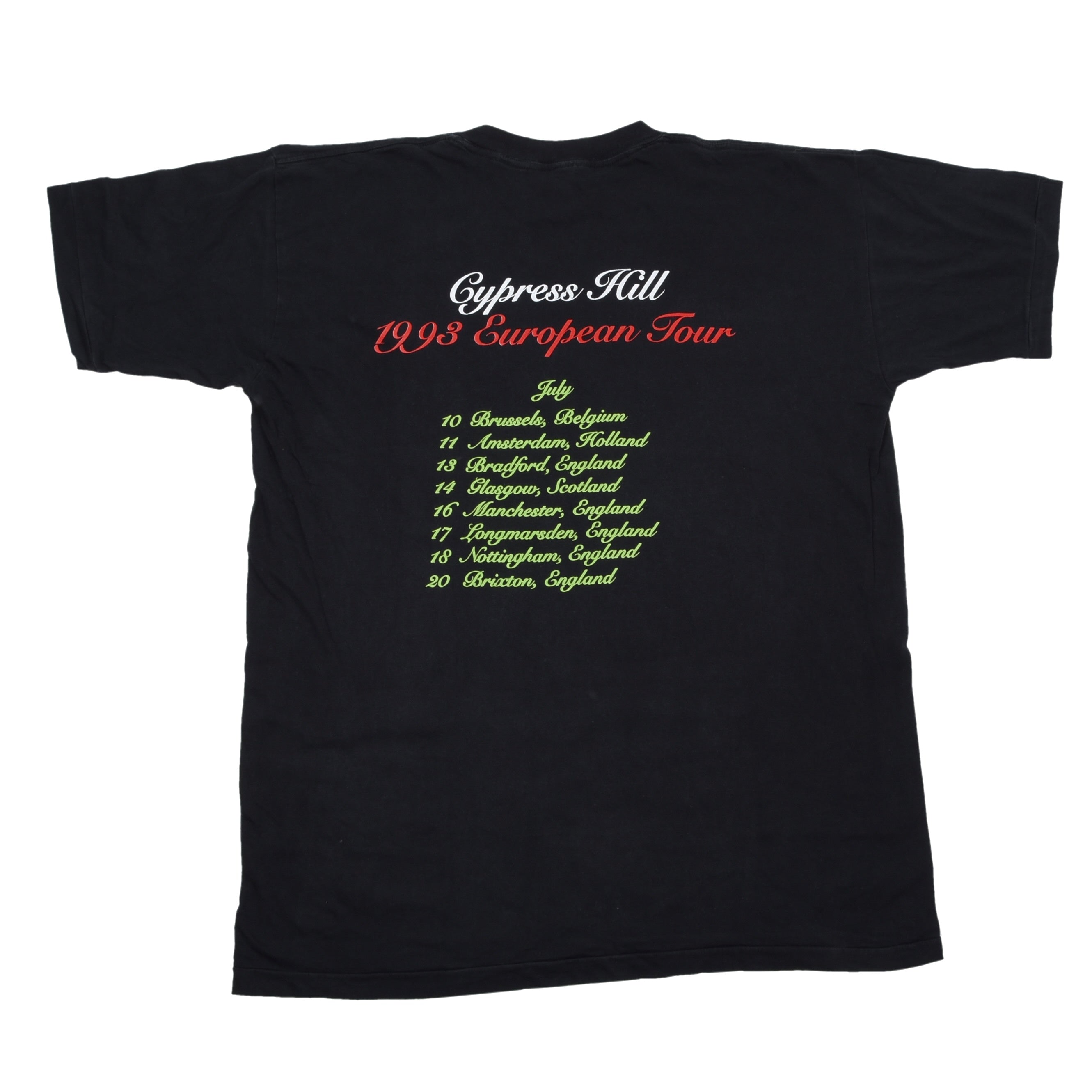 Cypress Hill 1993 T-Shirt ca. 60cm - Cypress Hill – Leot James