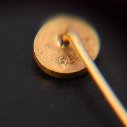 Europäischen Weinritterschaft / Ordo Equestris Vini Europae (OEVE) 585 Gold Anstecknadel