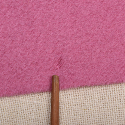 Flauschiger 100% Kaschmir Schal ca. 164cm - Kaugummirosa