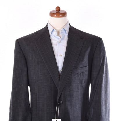 Oxxford Clothes 100% Wool Super 100s Suit Chest ca. 60cm - Grey