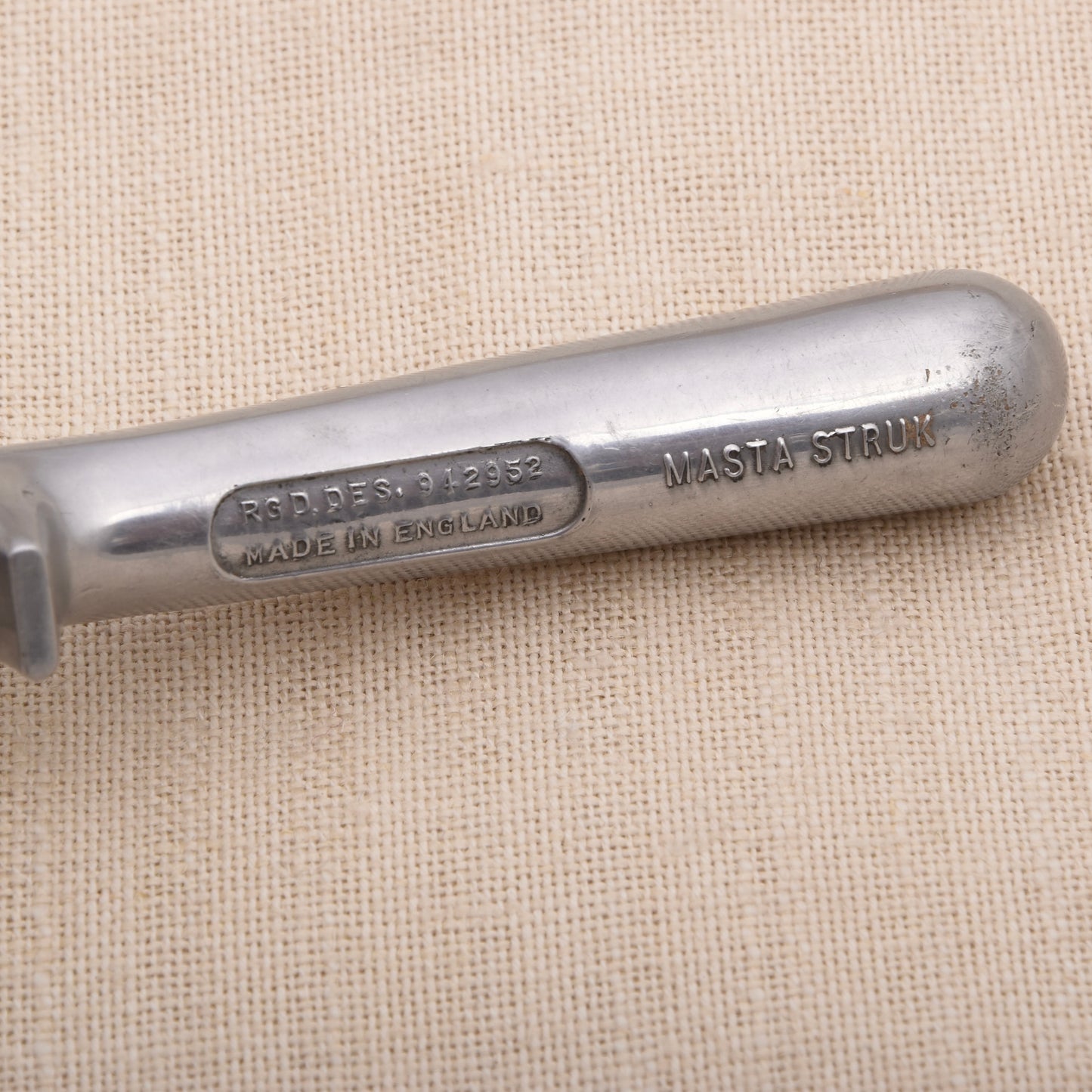 Vintage Masta Struk Garten-Schaufel aus Aluminium – Made in England
