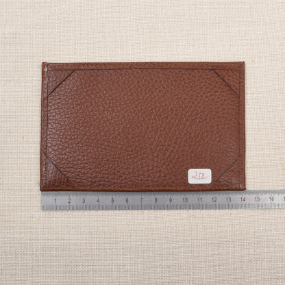 NOS R. Horn's Wien Leder-Notizbuchmappe Made in Austria - Tan