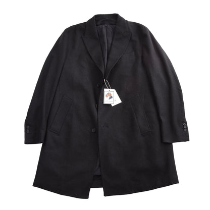 Massimo Dutti Wollmantel Größe 54 ca. 59,5cm - Karo