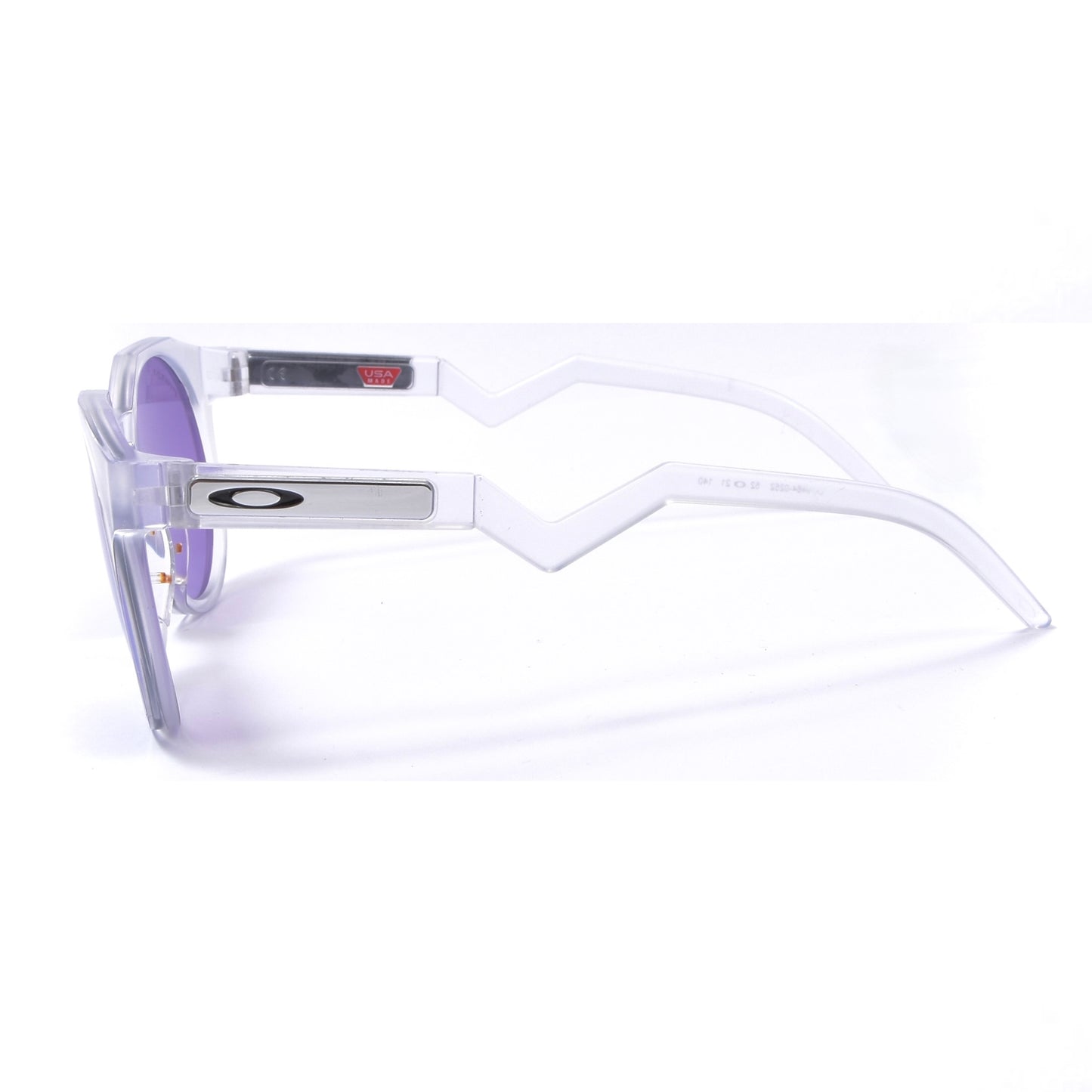 Oakley HSTN OO9464-0252 Sonnenbrille - Matt Klar/Prizm Violet