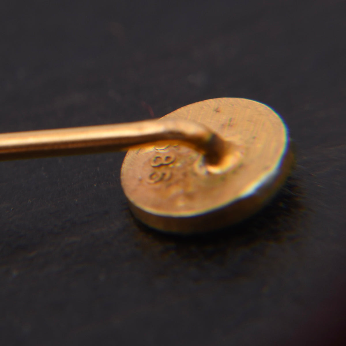 Europäischen Weinritterschaft / Ordo Equestris Vini Europae (OEVE) 585 Gold Anstecknadel