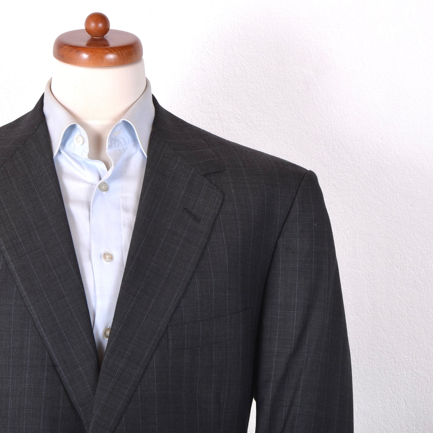 Oxxford Clothes 100% Wool Super 100s Suit Chest ca. 60cm - Grey