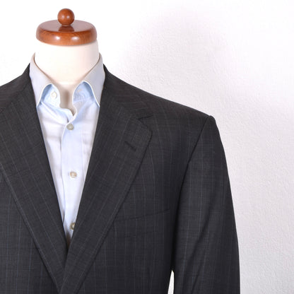 Oxxford Clothes 100% Wool Super 100s Suit Chest ca. 60cm - Grey