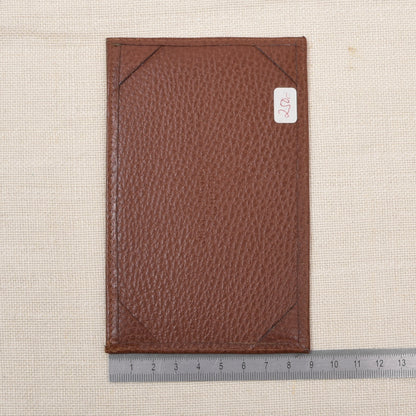 NOS R. Horn's Wien Leder-Notizbuchmappe Made in Austria - Tan