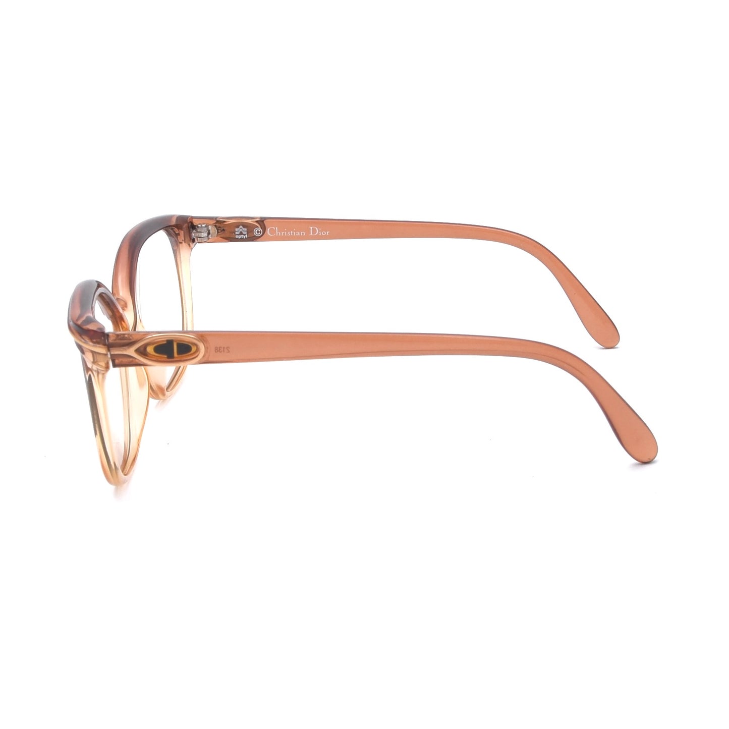 Christian Dior Mod. 2138 Optyl-Fassungen – Brauner Verlauf