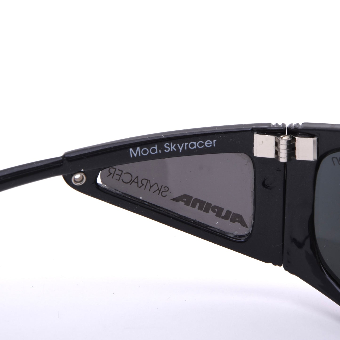 Alpina Mod. Skyracer Vintage Sunglasses - Black/Rainbow