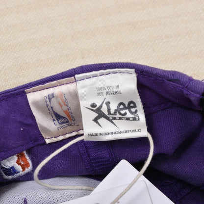 Vintae Lee Sport 1990er Los Angeles Lakers Cap - Lila