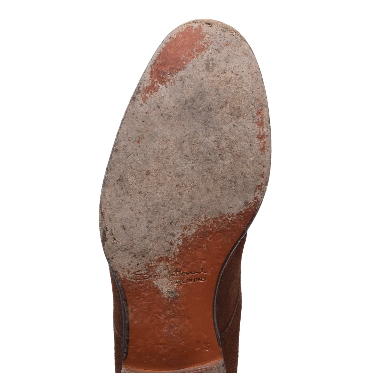 Santoni Chukka-Stiefel aus Wildleder, Größe 8 1/2 – Braun