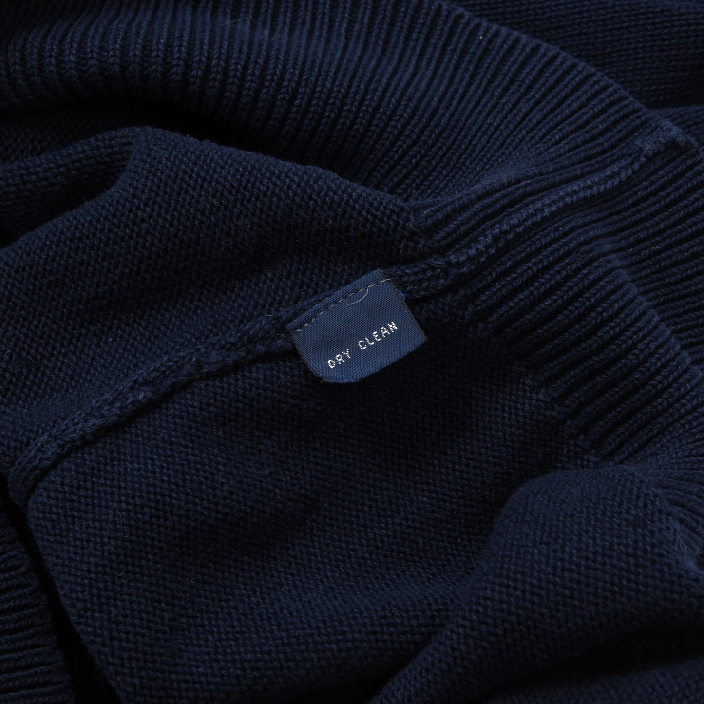 Polo Ralph Lauren Cotton Sweater Size XL Chest ca. 58.5cm - Navy Blue