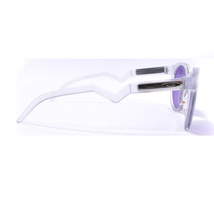 Oakley HSTN OO9464-0252 Sonnenbrille - Matt Klar/Prizm Violet