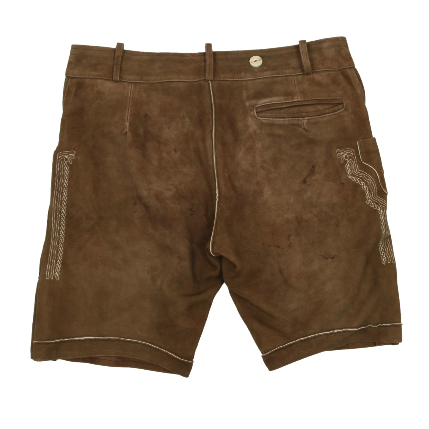 K&K Kaiserjäger Suede Lederhose Size 50 - Brown