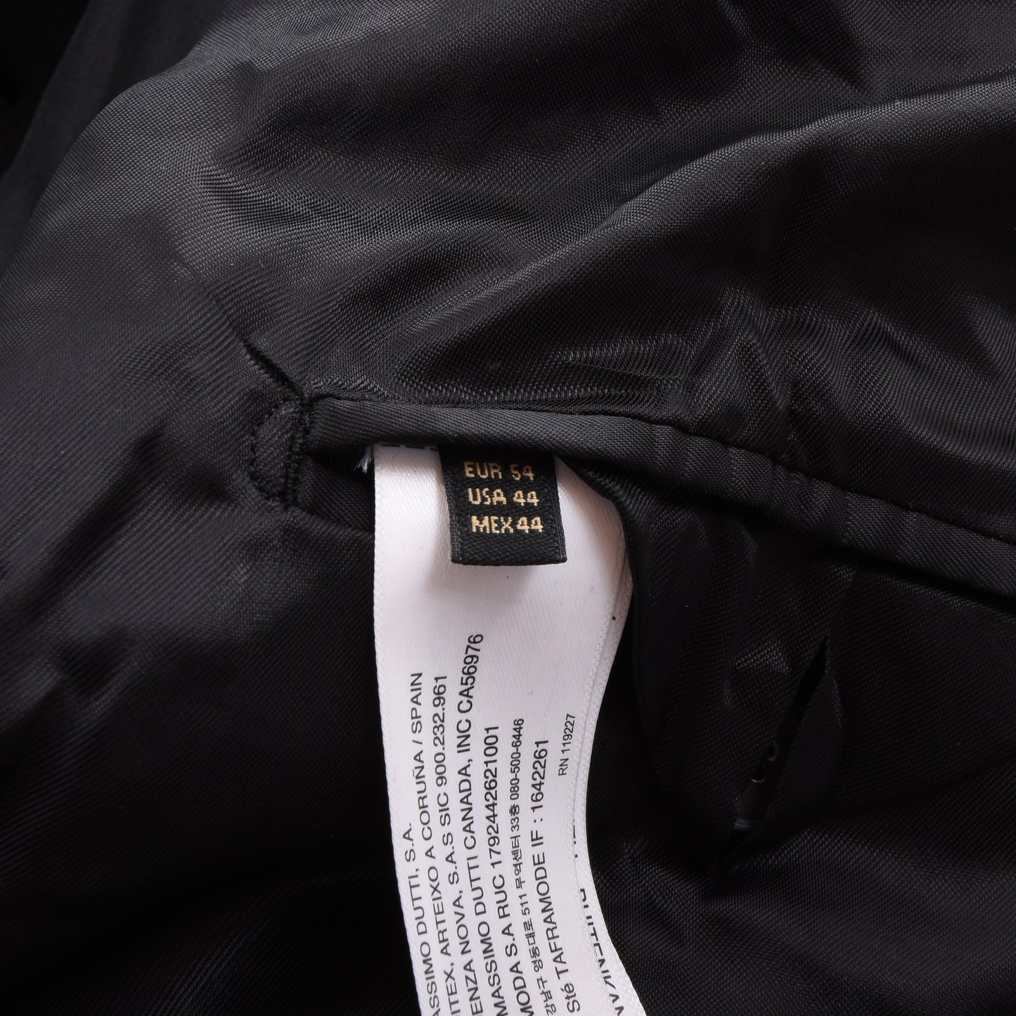 Massimo Dutti Wollmantel Größe 54 ca. 59,5cm - Karo