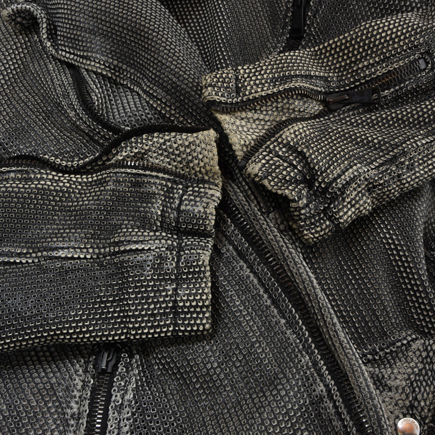 Giorgio Brato Leather Jacket Size 54