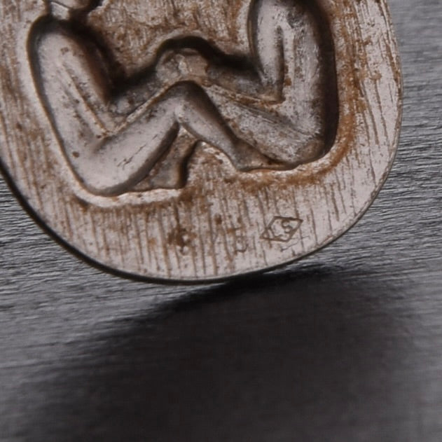 Vintage Lindner Schmuck 925 Sterlingsilber Zwillinge Anhänger ca. 1,5 cm