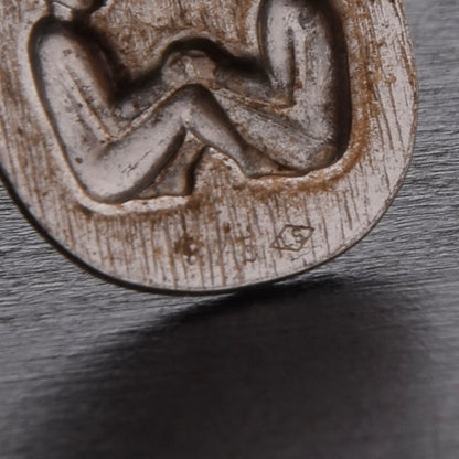 Vintage Lindner Schmuck 925 Sterlingsilber Zwillinge Anhänger ca. 1,5 cm