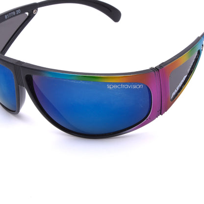 Alpina Mod. Skyracer Vintage Sunglasses - Black/Rainbow