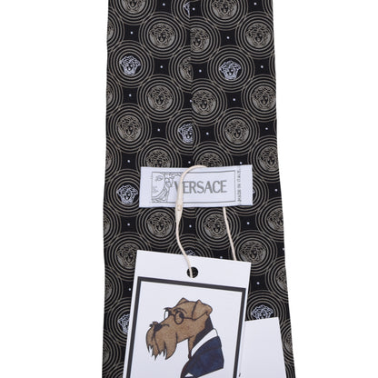 Versace Seidenkrawatte ca. 145 cm/9,5 cm – Medusen
