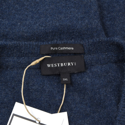 Westbury 100% Cashmere Sweater Size XXXL/3XL - Blue