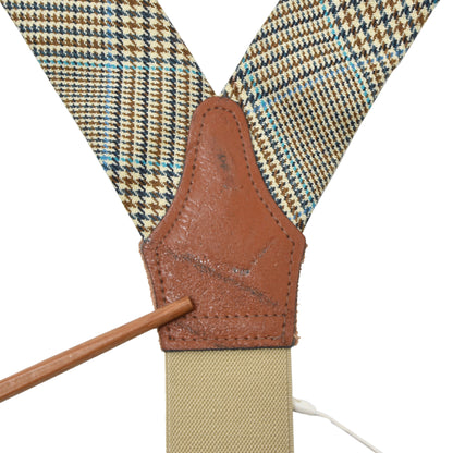 Albert Thurston Wool Braces/Suspenders - Prince of Wales