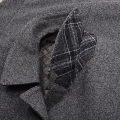 Vintage Irish Tweed 100% Wolle Mantel Gr. 54 - Grau