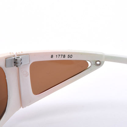 Alpina Mod. Skyracer Vintage Sonnenbrille - Weiß/Regenbogen