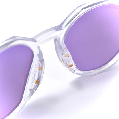 Oakley HSTN OO9464-0252 Sonnenbrille - Matt Klar/Prizm Violet