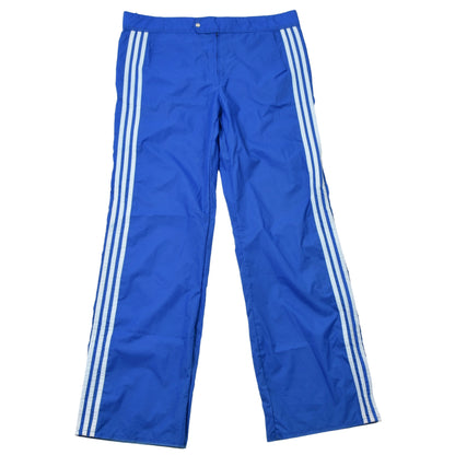 Vintage 80er Jahre Adidas Nylon Regenhose Größe D58 - Blau